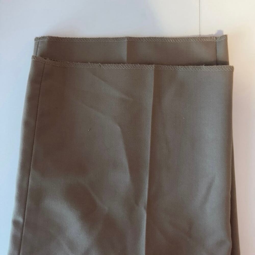 NWOT Carlo Lusso Men's Unhemmed Dress Pants Size 38R Tan Professional Office - Picture 7 of 7